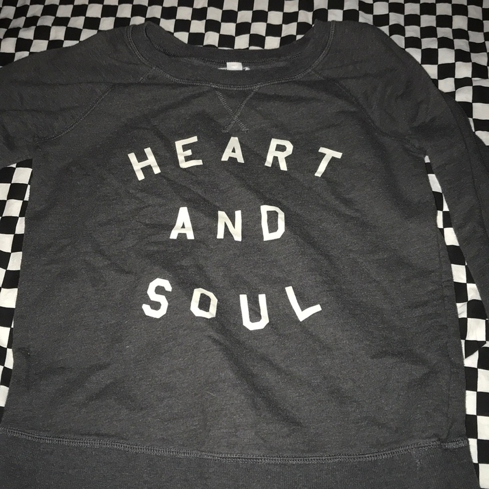 Heart and soul sweater